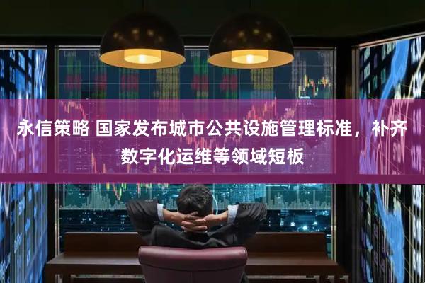 永信策略 国家发布城市公共设施管理标准，补齐数字化运维等领域短板